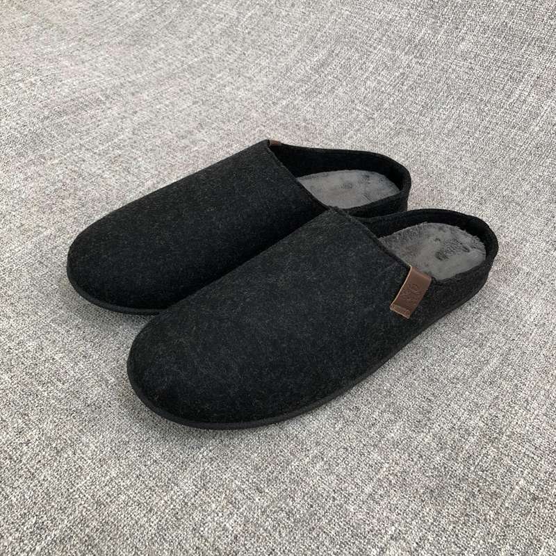 メンズ コンフォート モカシン スリッパ