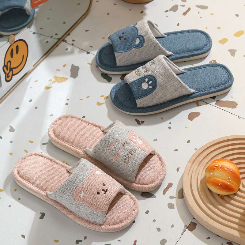 スリッパ もこもこアニマルスリッパ