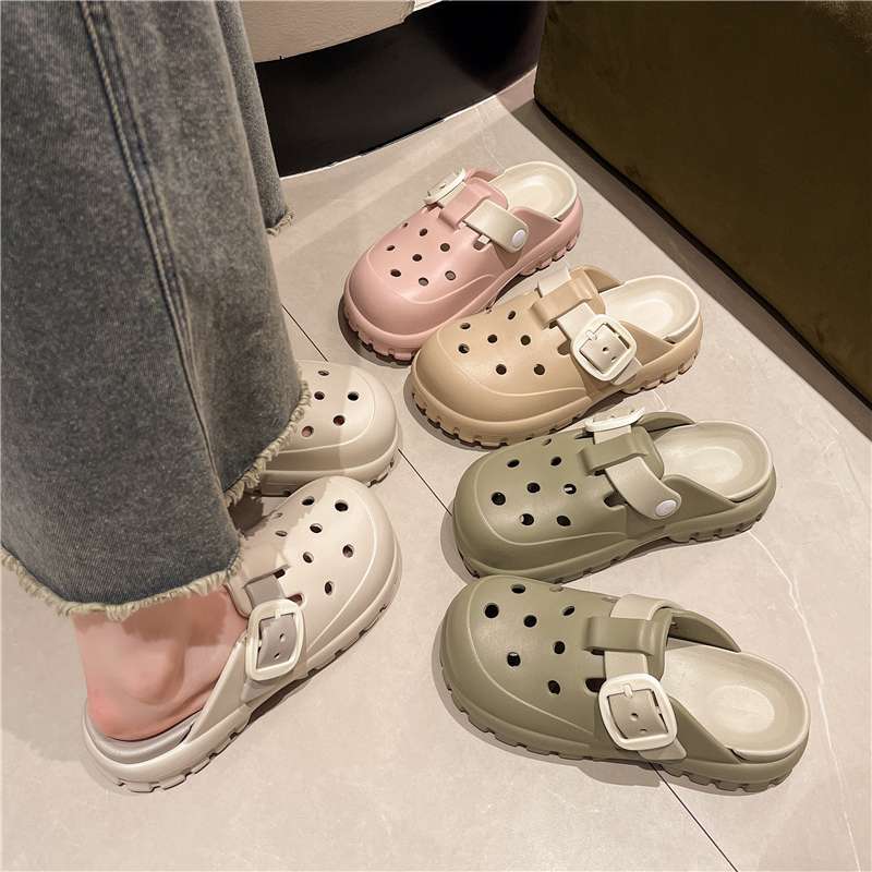 スリッパ 快適ホールクロッグ サンダル