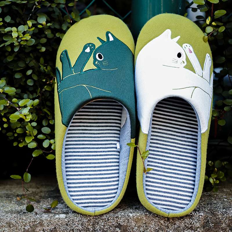 スリッパ ねこちゃんデザインの可愛いスリッパ