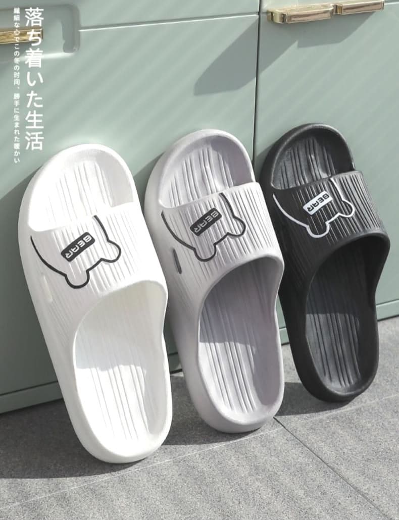 クマ柄軽量EVAサンダル