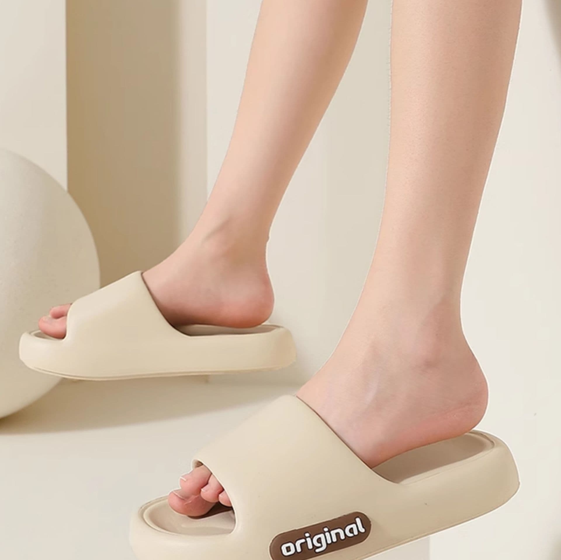 スリッパ 厚底クッション スリッパ