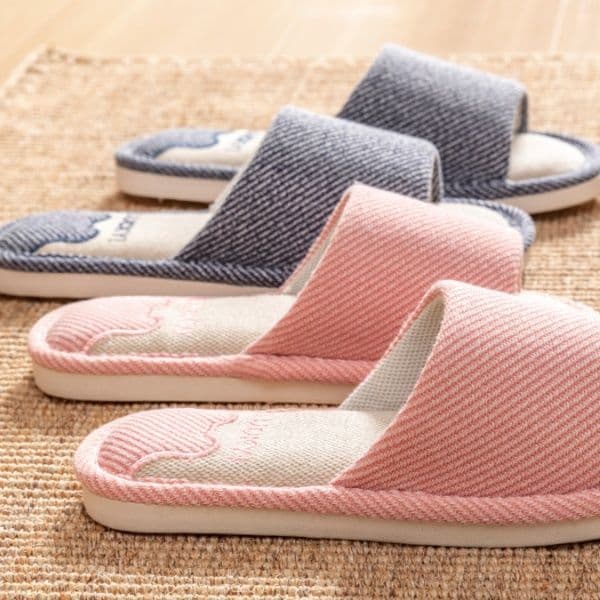 スリッパ さわやか通気性素材のルームサンダル