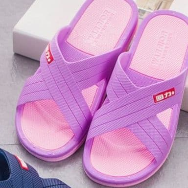 スリッパ クロスバンド 軽量携帯スリッパ