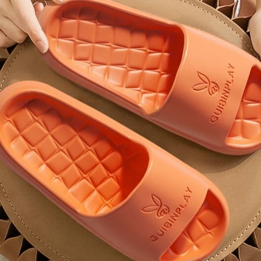 スリッパ ふわクッション トイレスリッパ