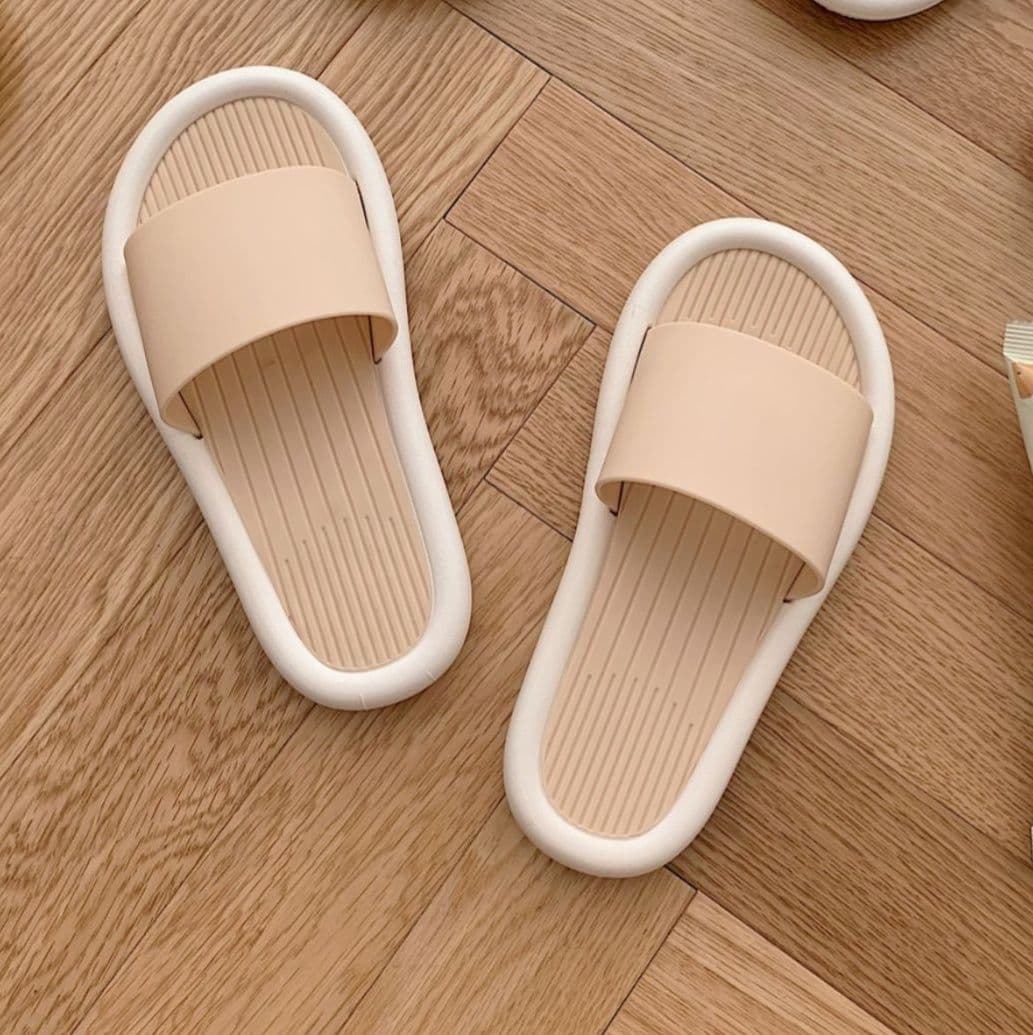 スリッパ すべり止め付き シンプルサンダルスリッパ