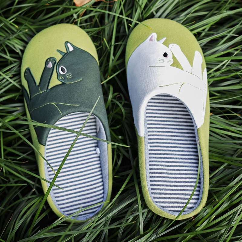 スリッパ ねこちゃんデザインの可愛いスリッパ