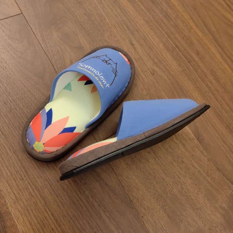 スリッパ ネコ顔デザイン 快適スリッパ