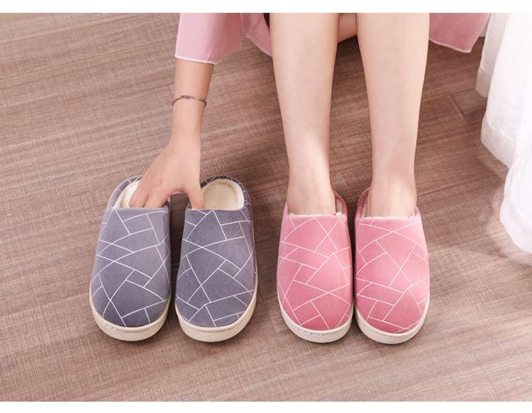 もこもこあったかキルティングスリッパ