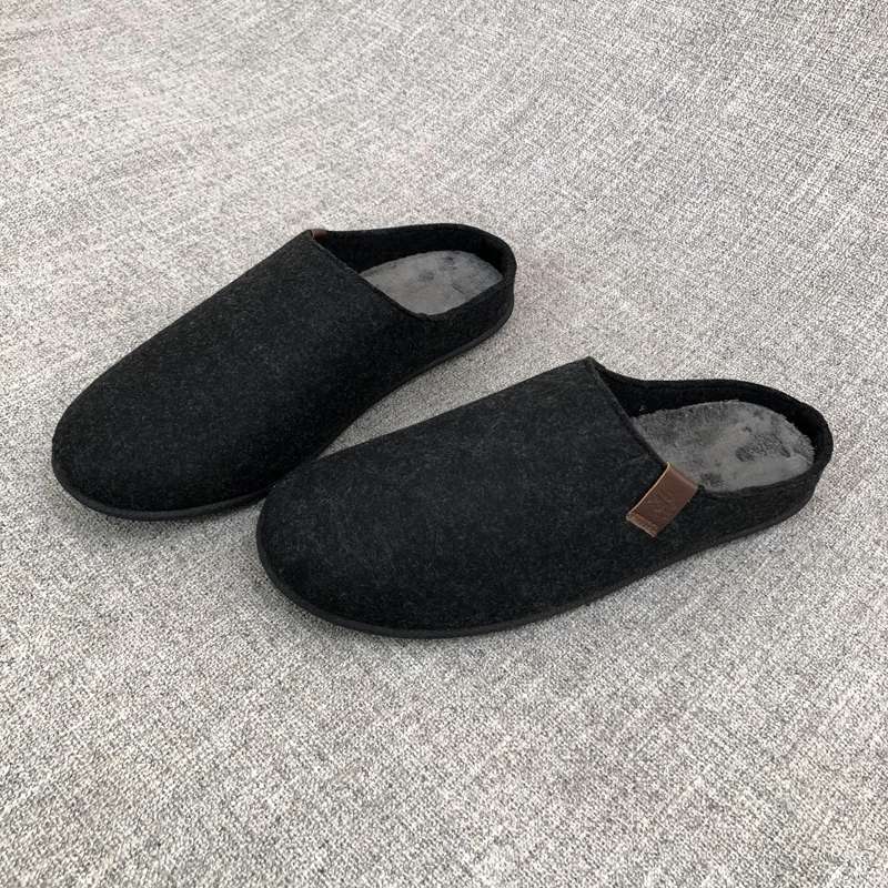 メンズ コンフォート モカシン スリッパ