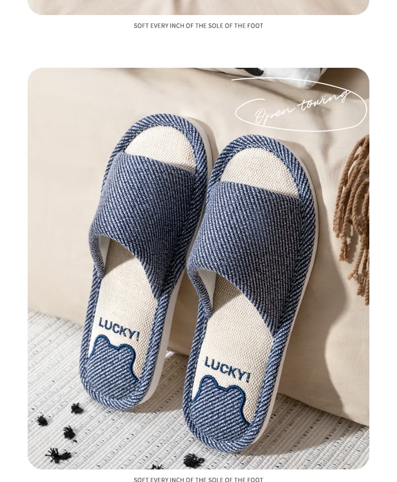 スリッパ さわやか通気性素材のルームサンダル