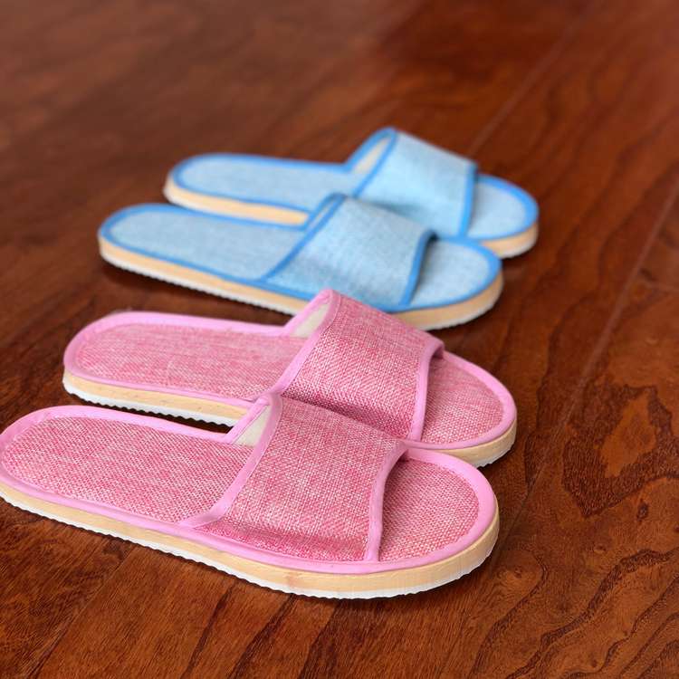 軽量オープントゥスリッパ