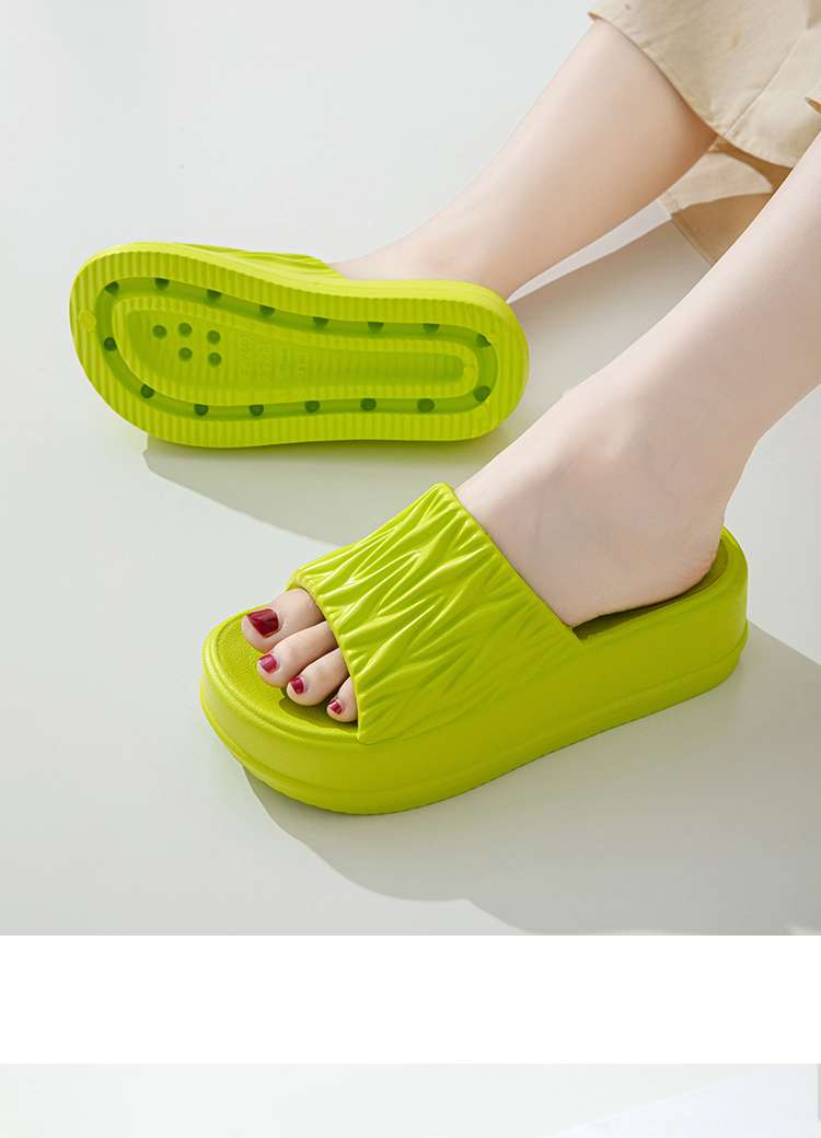 モールド加工ファッションスリッパ