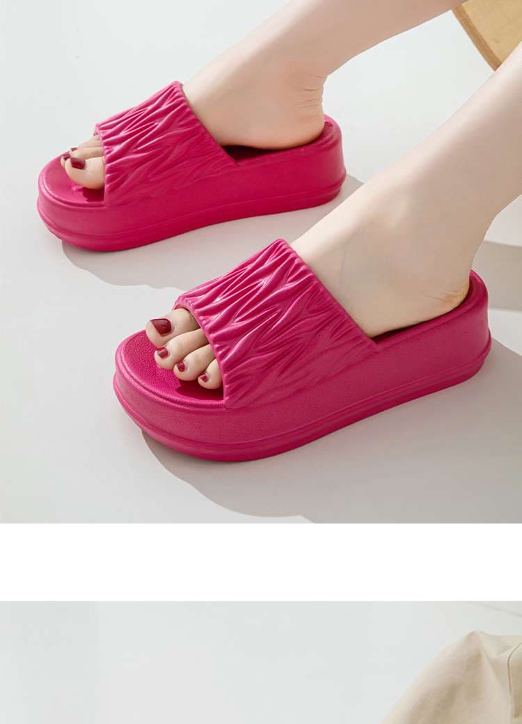 モールド加工ファッションスリッパ