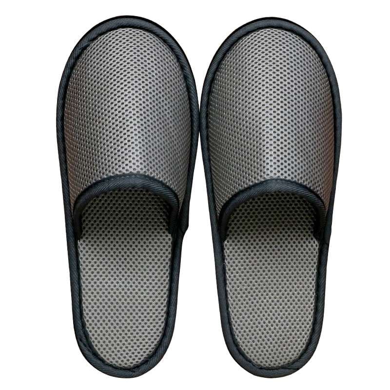スリッパ メッシュ素材の洗えるスリッパ