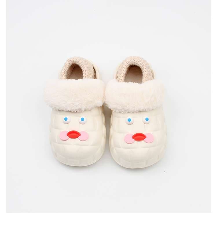 もこもこカエルさん防寒スリッパ