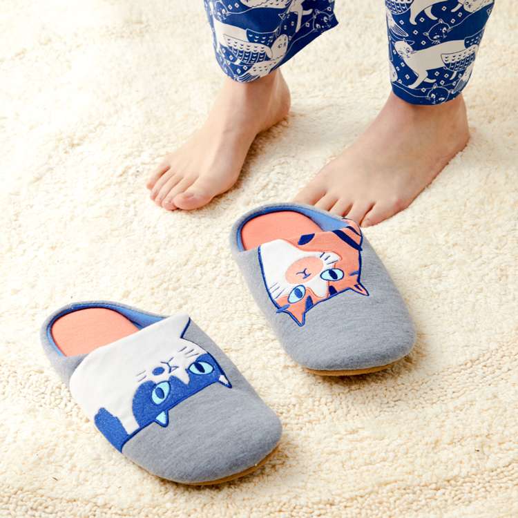 スリッパ ねこちゃんデザインの可愛いスリッパ