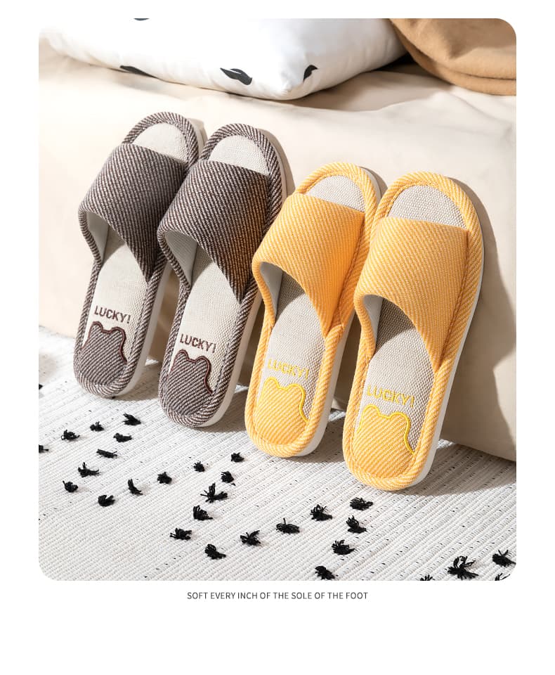 スリッパ さわやか通気性素材のルームサンダル