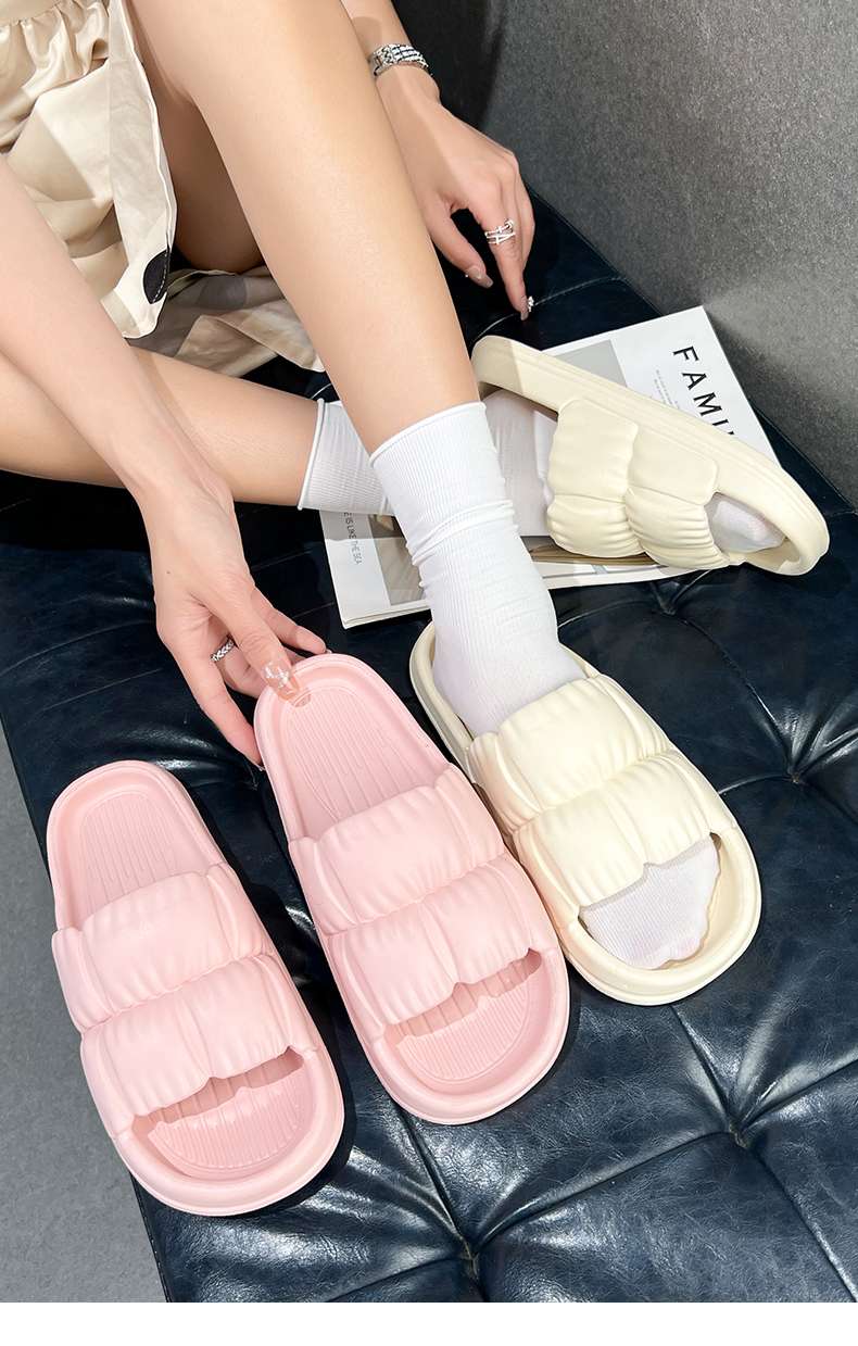 もこもこクッション スリッパ