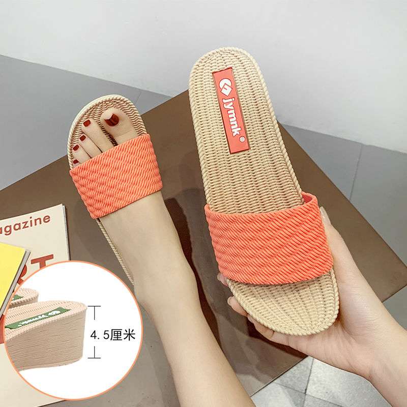 快適コーデュロイ素材 夏用スリッパサンダル