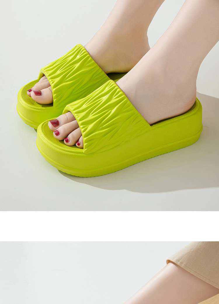 モールド加工ファッションスリッパ