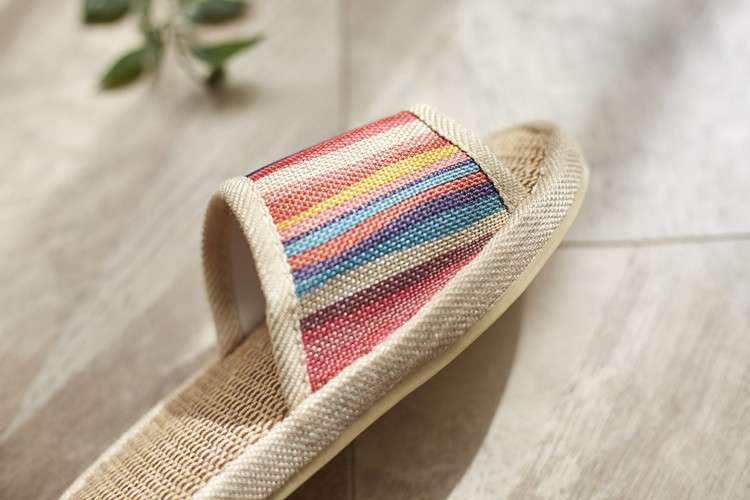 涼やか天然素材 和風スリッパ