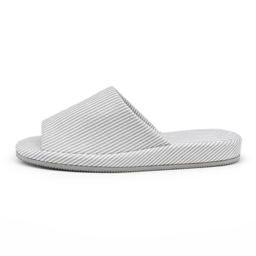 スリッパ やさしい足あたり 縞模様スリッパ