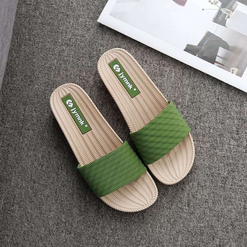 快適コーデュロイ素材 夏用スリッパサンダル