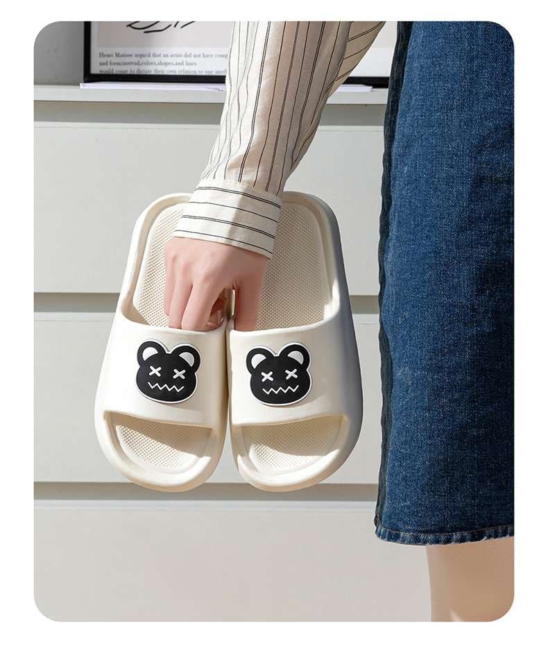 ふわふわクマさんスリッパ