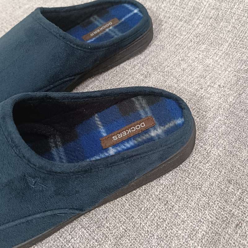 メンズ コンフォート モカシン スリッパ