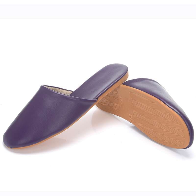 シンプルカラー室内スリッパ