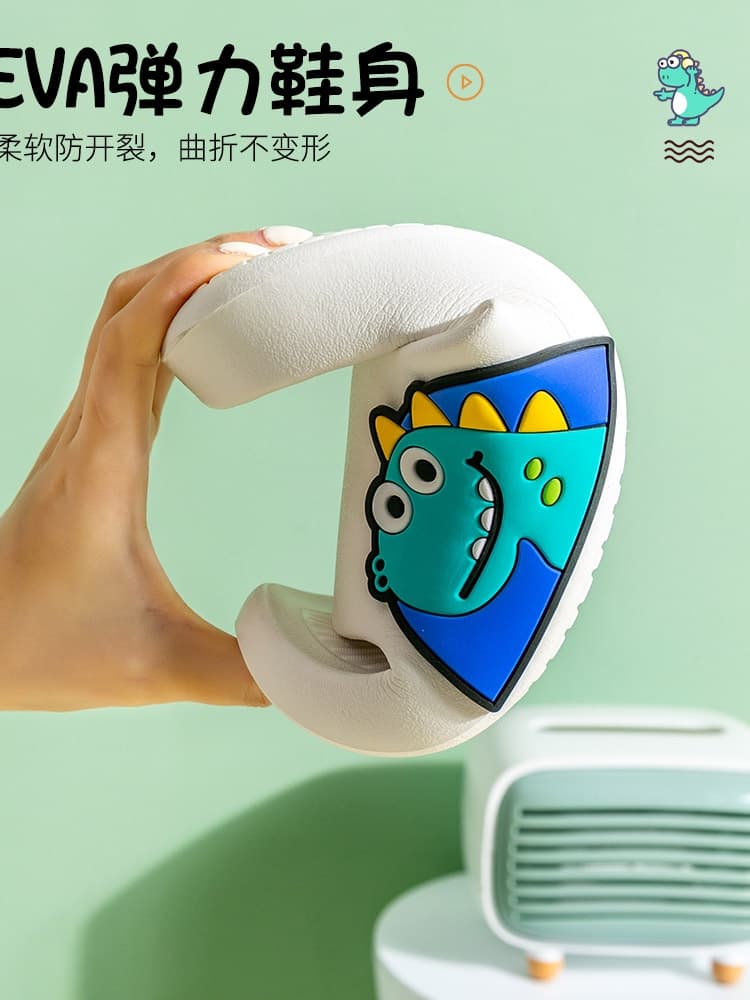 スリッパ 恐竜さんのゆったりサンダル