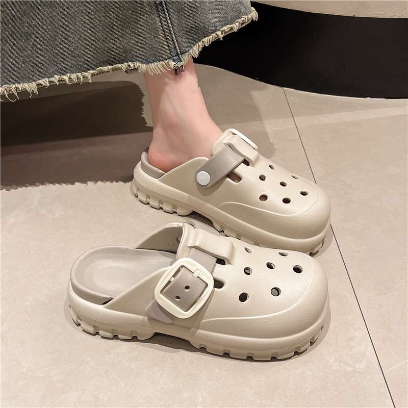 スリッパ 快適ホールクロッグ サンダル