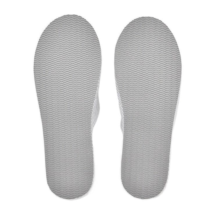 スリッパ やさしい足あたり 縞模様スリッパ