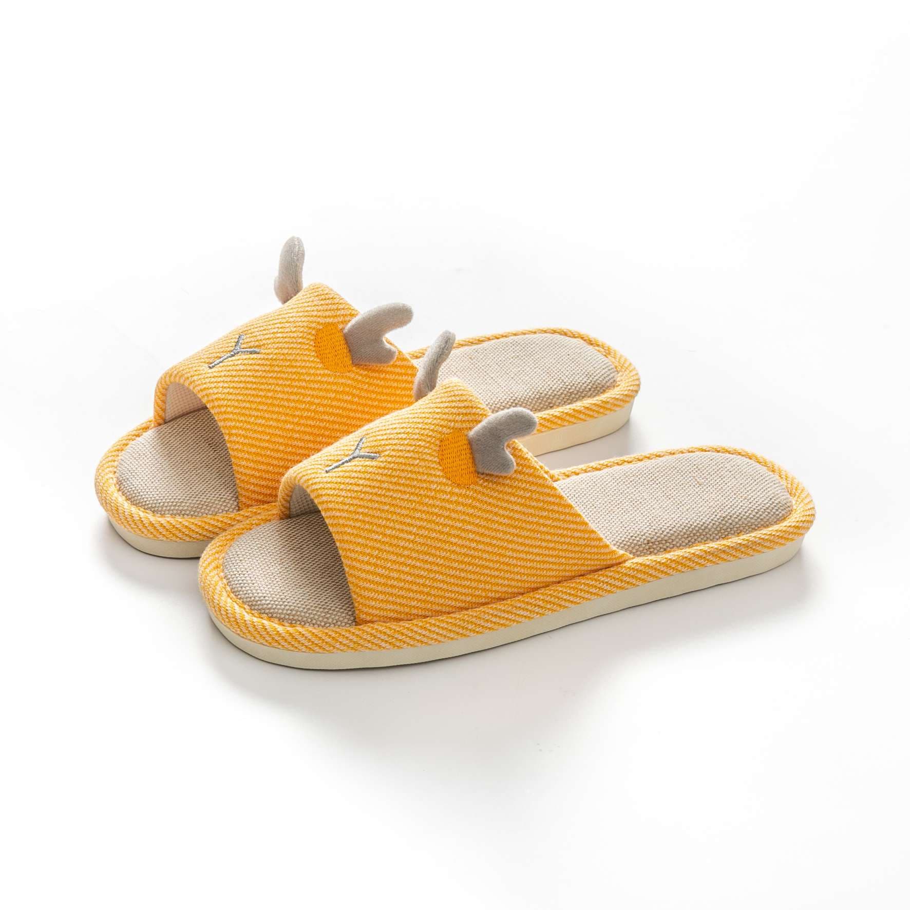 スリッパ うさぎモチーフ ふわもこルームサンダル