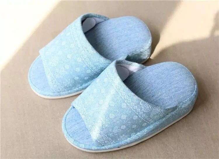 脚痩せ美脚スリッパ 洗える室内履き