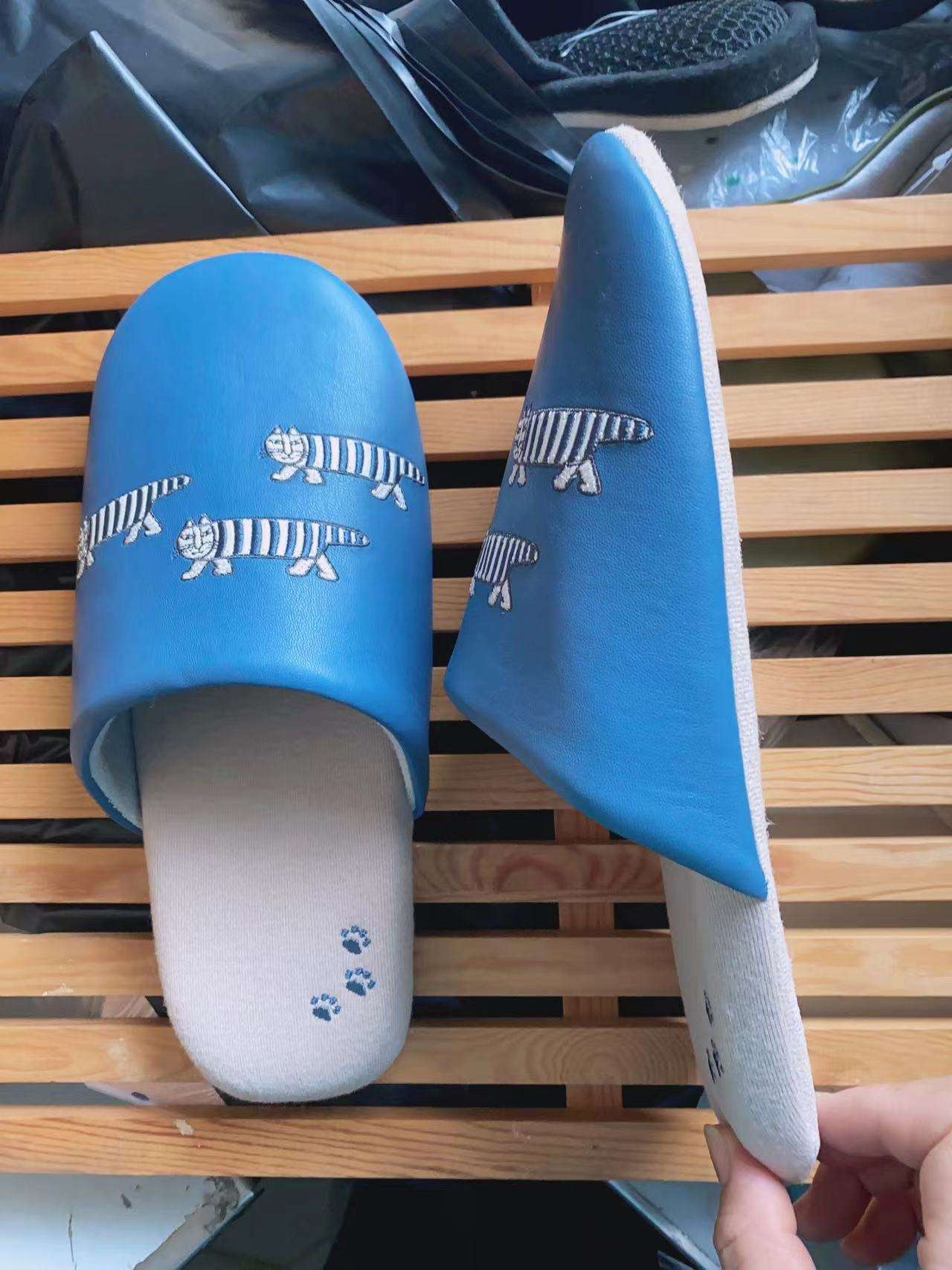 猫デザイン室内履きスリッパ