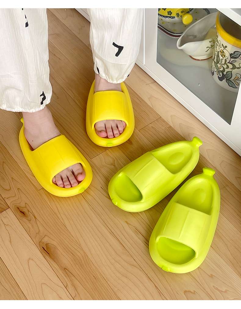 バナナモチーフ クールサマースリッパ