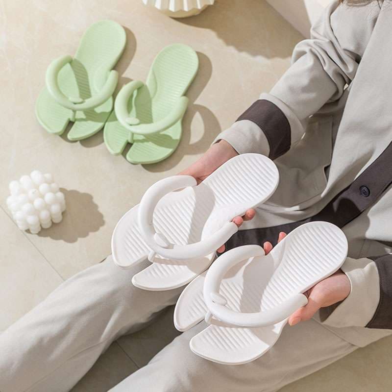 スリッパ ふわもこ洗える快適サンダル