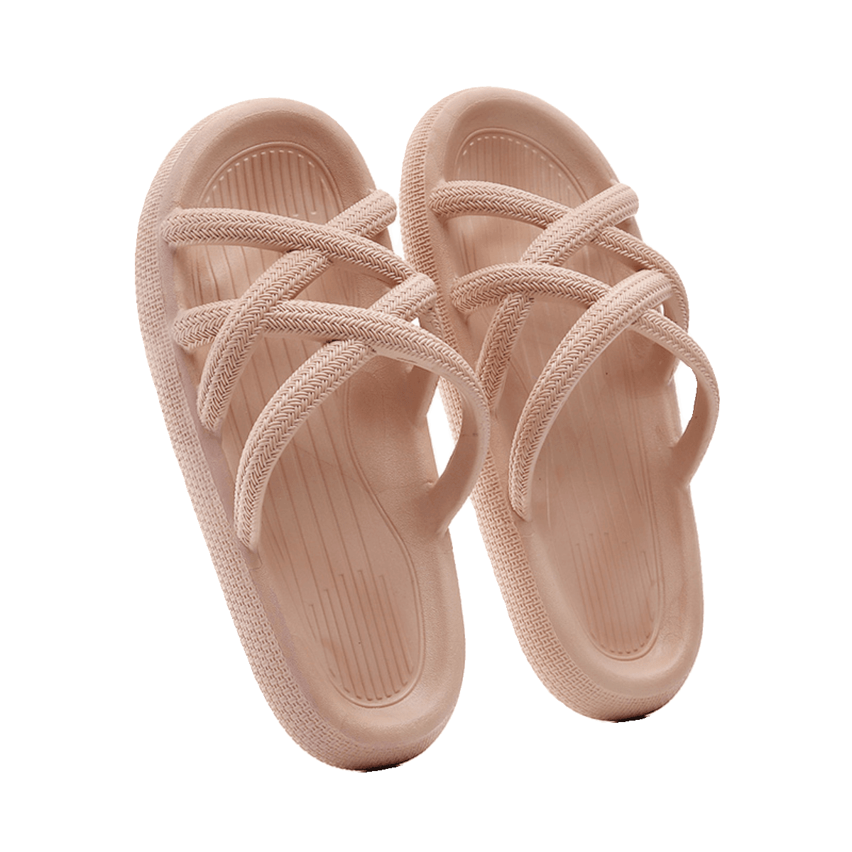 クロスデザイン軽量サマースリッパ