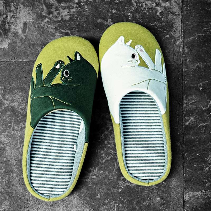 スリッパ ねこちゃんデザインの可愛いスリッパ