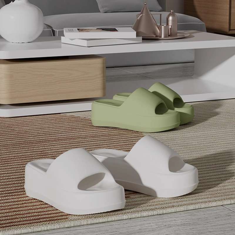 スリッパ モダンシルエット コンフォートプラットフォームサンダル
