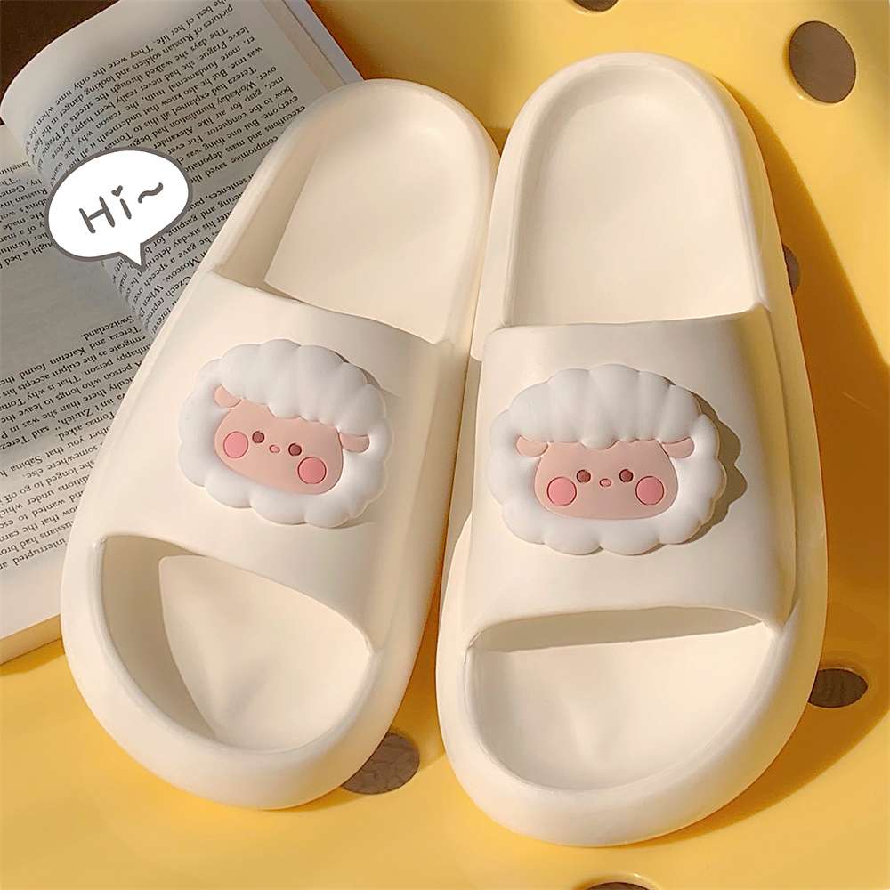 もこもこ羊さんスリッパ