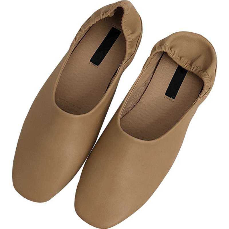 柔らか折りたたみ携帯スリッパ