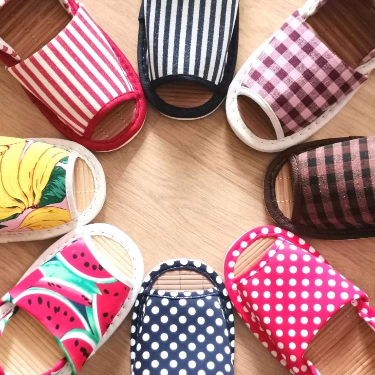 フルーツ柄サマースリッパ