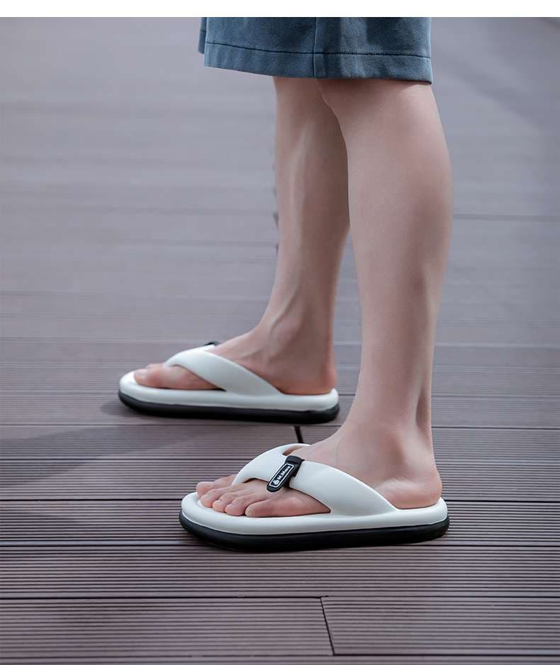 スリッパ 快適フリースタイル厚底ビーチサンダル