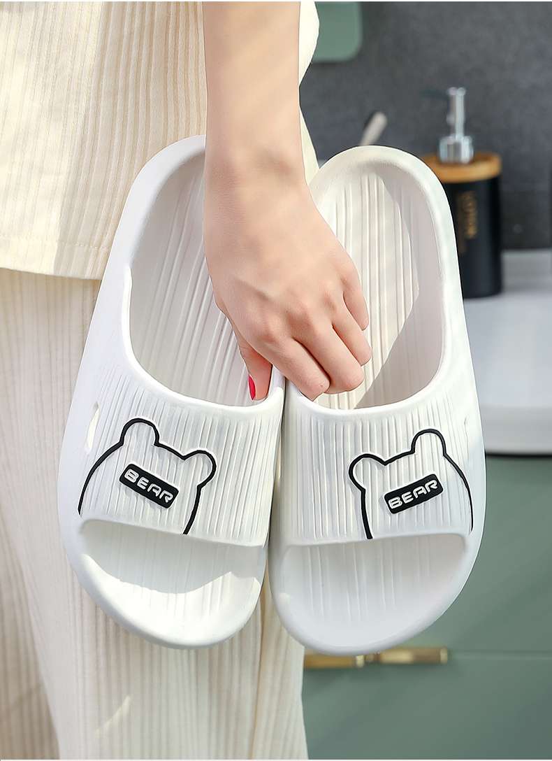 クマ柄軽量EVAサンダル