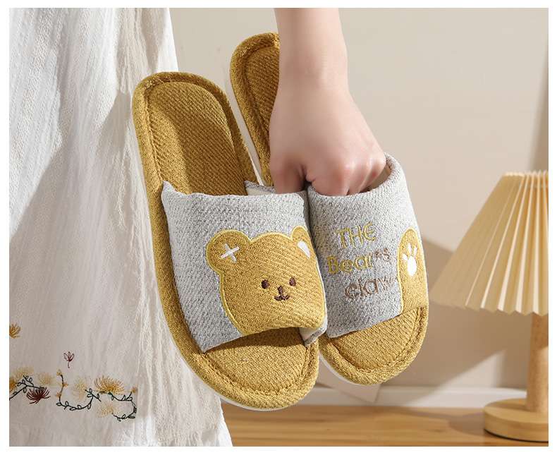 スリッパ もこもこアニマルスリッパ