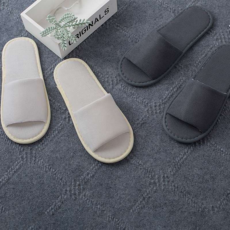 快適防滑使い捨てルームスリッパ10足セット