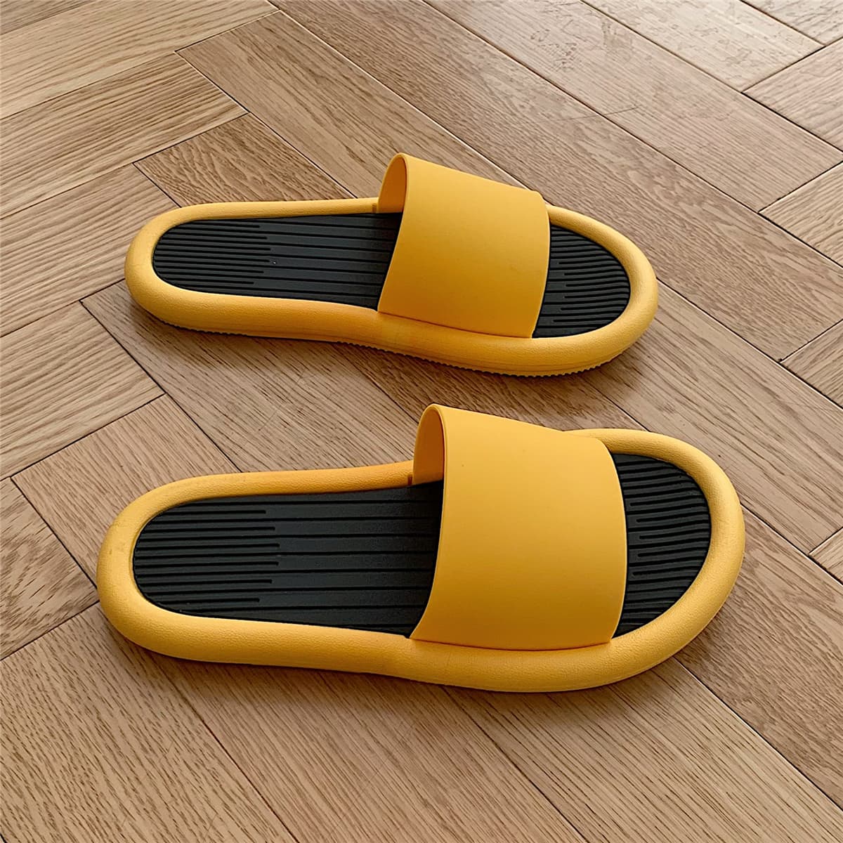 スリッパ すべり止め付き シンプルサンダルスリッパ